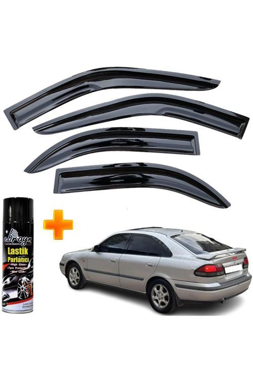 Mazda 626 Mügen Cam Rüzgarlığı Hb 1992 - 1997 Arası 4 Lü Takım +500Ml Lastik Parlatıcı