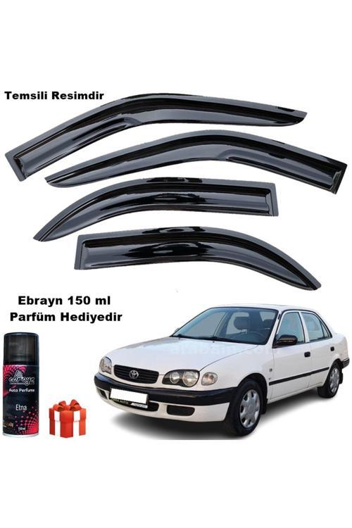 Toyota Corolla Mügen Cam Rüzgarlığı 1999-2001 Arası 4 Lü Takım Koku Hediyeli