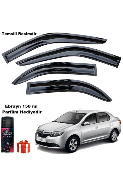 Renault Symbol Mügen Cam Rüzgarlığı 2013-2020 Arası 4 Lü Takım Koku Hediyeli