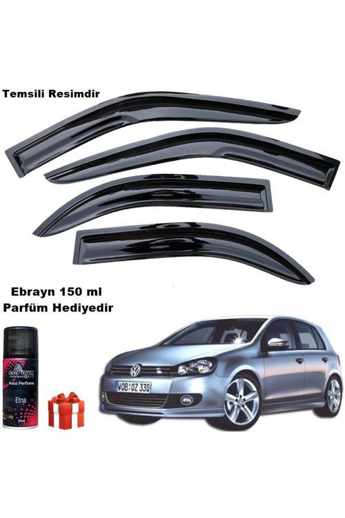 Vw Golf 6 Mügen Cam Rüzgarlığı 2010-2013 Arası 4 Lü Takım Koku Hediyeli