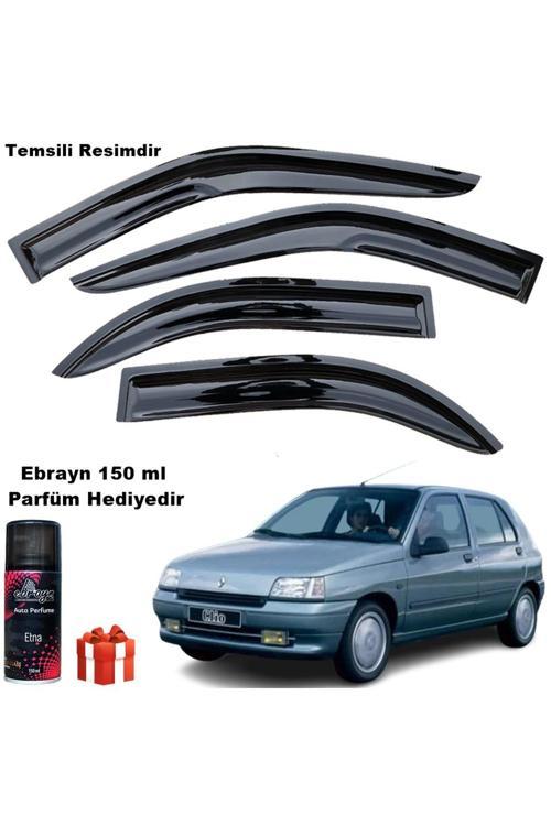 Renault Clio 1 Mügen Cam Rüzgarlığı 4 Kapı Tüm Kasalar 4 Lü Takım Koku Hediyeli