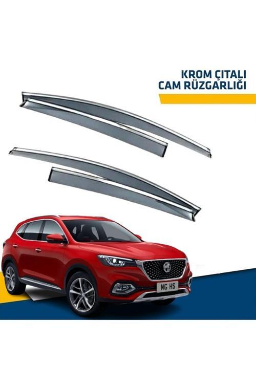 Mg Hs Mügen Cam Rüzgarlığı Kromlu Rüzgarlık ( Paslanmaz Nikelajlı ) 2018 Sonrası 4 Lü Set Yeni Ürün
