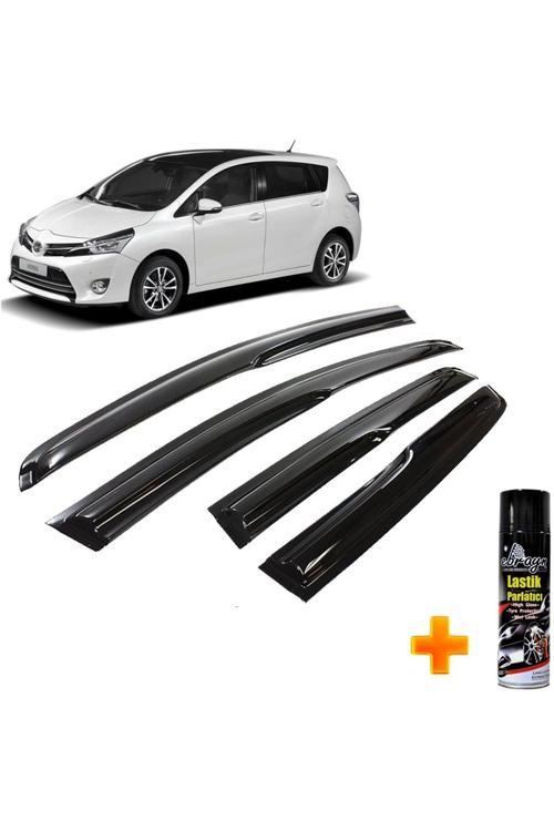 Toyota Verso Mügen Cam Rüzgarlığı 2010-2017 Arası 4 Lü Takım +500Ml Lastik Parlatıcı