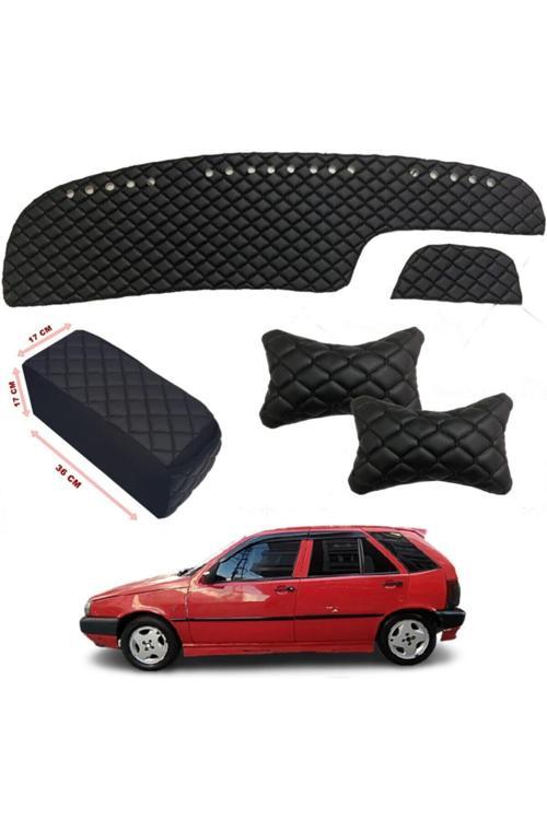 Fiat Tipo Kolçak + Boyunluk + Göğüs Halısı Siyah