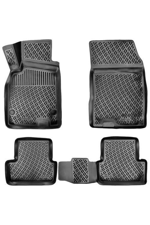 Renault Laguna 2 3D Paspas 3D Havuzlu Paspas 2002 - 2007 Arası Siyah Renk - Friemats