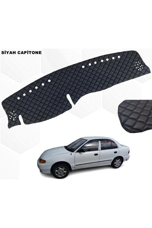 Hyundai Accent Göğüs Halısı 1995-2000 Arası Capitone Siyah 1.Kalite