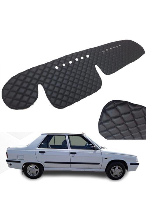Renault 9 Broadway Göğüs Halısı Siyah Suni Deri
