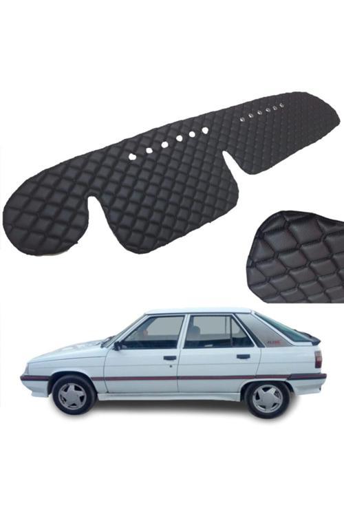 Renault 11 Rainbow Göğüs Halısı Siyah Suni Deri