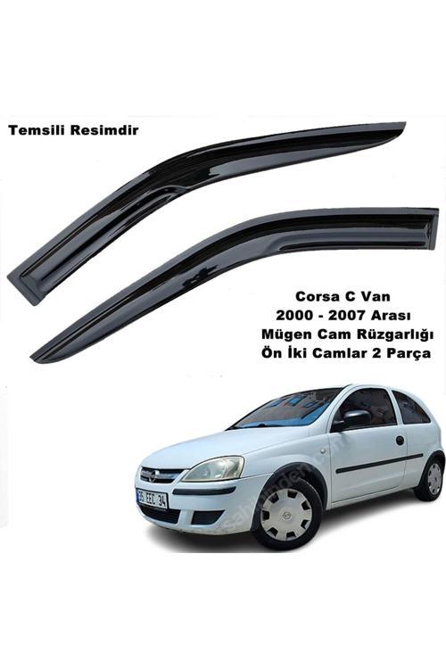 Opel Corsa C Van Mügen Cam Rüzgarlığı 2000-2006 Arası Ön Iki Camlar 2 Li Set Cam Rüzgarlığı -