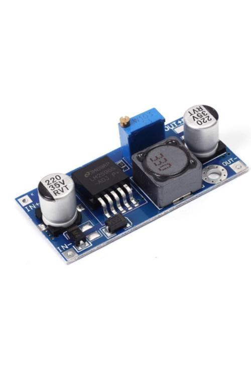 Lm2596 Ayarlanabilir Voltaj Düşürücü Güç Modülü (4-35V Giriş - 1-30V Çıkış)