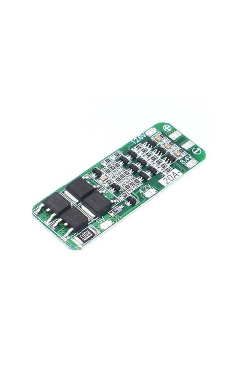 3S 20A Bms Pil Şarj Koruma Kartı Lityum Lipo Batarya 18650 Li-İon