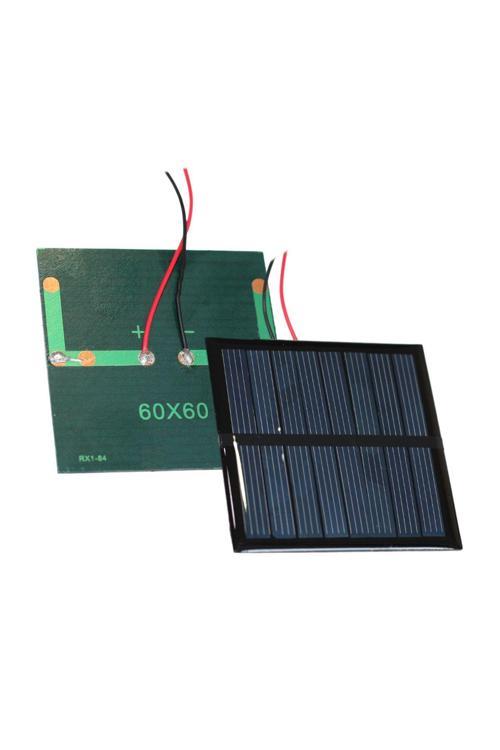 Öğrenciler Için 4.2 Volt 0.6 Watt 60X60 Mm Solar Güneş Paneli