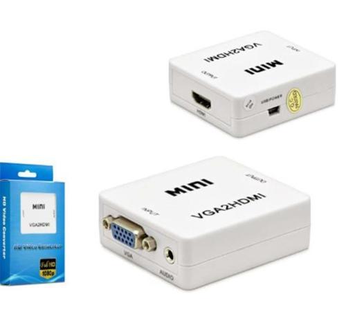 HDX1283 HD VIDEO CONVERTOR VGA (IN) TO HDMI (OUT) BEYAZ