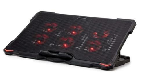 Polar 6 Fanlı Laptop Soğutucu RGB 15"17" Sessiz Çalışma
