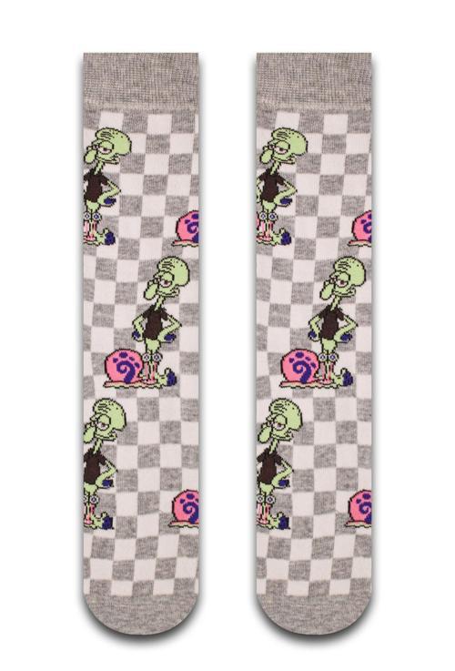 Squidward Renkli Erkek Çorap