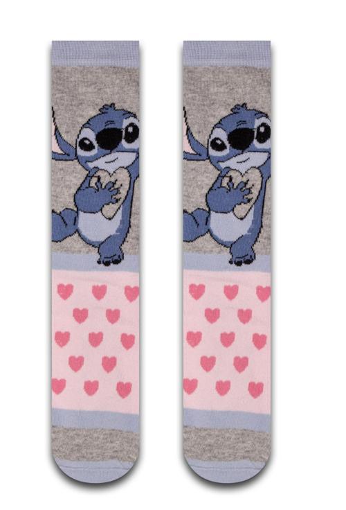 Sevimli Stitch Renkli Erkek Çorap