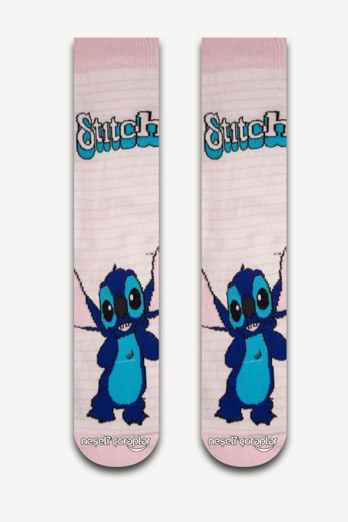 Stitch Renkli Erkek Çorap