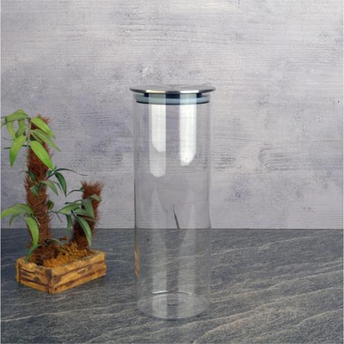 Metal Kapaklı Cam Kavanoz 1650 ml