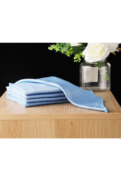 4 Renk 4 Adet Antibakteriel Mikrofiber Halı Koltuk Yer Silme Leke Bırakmaz Fiber Bez 40X40Cm