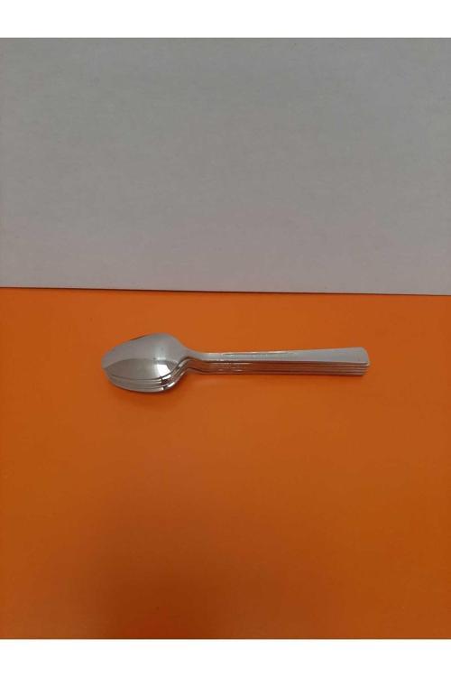 Paslanmaz Çelik Çay Kaşığı-6 Adet, Kaliteli Uzun Ömürlü Çay Kaşığı