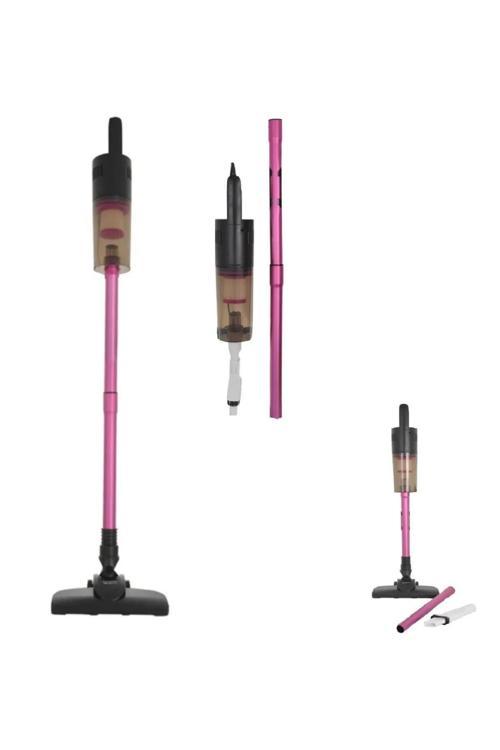 Neto Vc10 Hepa Filtre 1 Lt Toz Hazneli Dik Pratik Süpürge 500W Çelik Boru (Fuşya)