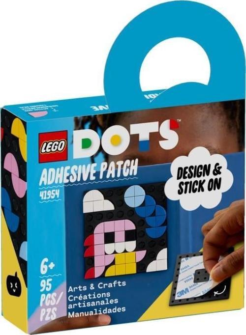 Dots Yapıştırılabilir Kare Parça 41954 +6 Yaş (95 Parça)