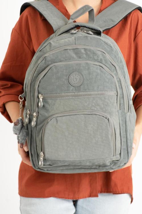 Kadın Sırt Çantası Orta Boy Günlük Kullanım İçin İdeal Okul Çantası 40*30 Cm Hafif Bayan Çanta