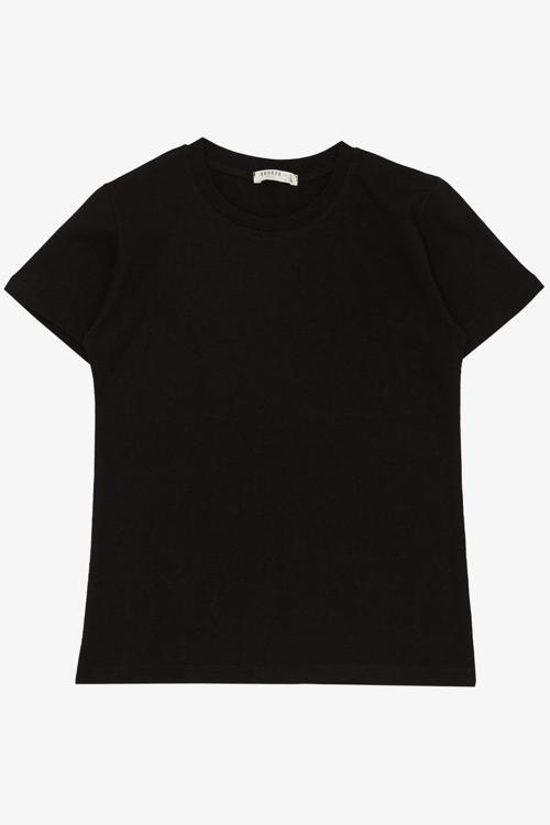 Erkek Çocuk Tişört Basic 4-8 Yaş, Siyah