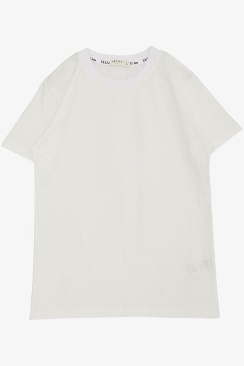 Erkek Çocuk Tişört Basic 4-14 Yaş, Ekru
