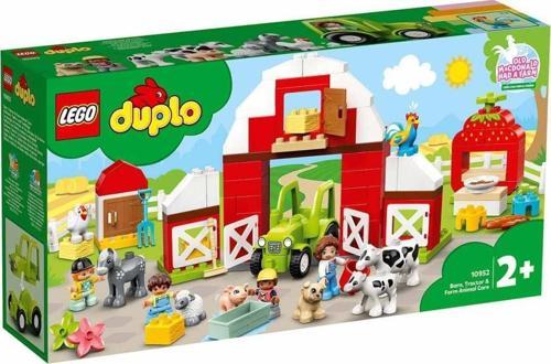 DUPLO Town Ahır Traktör ve Çiftlik Hayvanı Bakımı 10952 +2 Yaş (97 Parça)