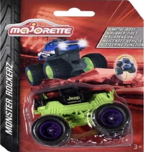 Monster Rockerz Metal Diecast Jeep Wrangler 212057255