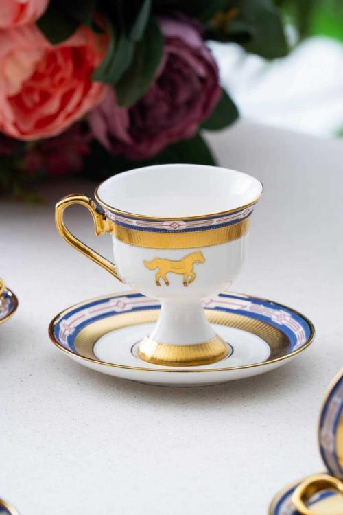 HXF-06548 Taylor 6lı Kahve Fincan Takımı