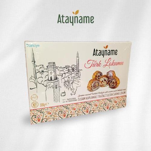 Susam Kaplamalı Tahinli Sultan Sarma Lokum 300 G