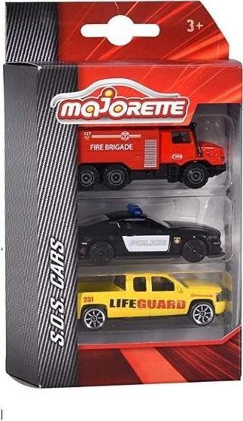 S.O.S Acil Müdahale Araçları Metal Diecast 3'lü Paket 212057261