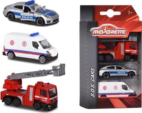 S.O.S Acil Müdahale Araçları Metal Diecast 3'lü Paket 212057261