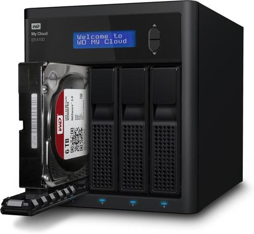 Western Digital My Cloud EX4100 8 TB EMEA WDBWZE0080KBK NAS Depolama Ünitesi