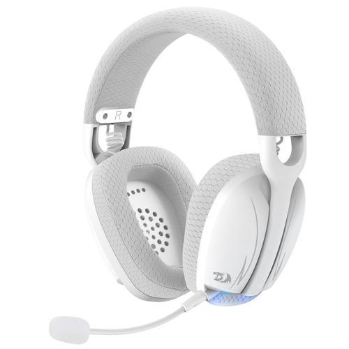 H878 SKULD PRO TRI-MODE KABLOSUZ 7.1 SURROUND AYDINLATMALI GAMING KULAKLIK BEYAZ-GRI