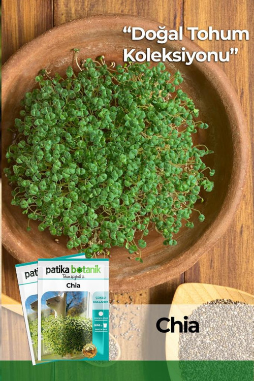 100 Adet Chia Tohumu