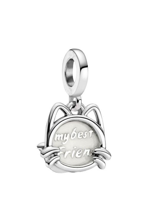 En Yakın Arkadaşım Kedi/ Köpek Charm gri