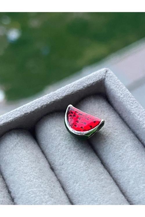 Karpuz Dilimi Charm Kırmızı