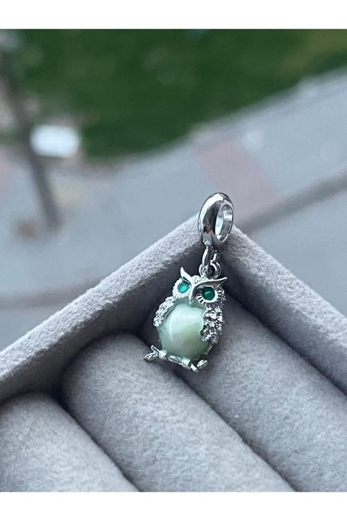 Baykuş Charm Beyaz