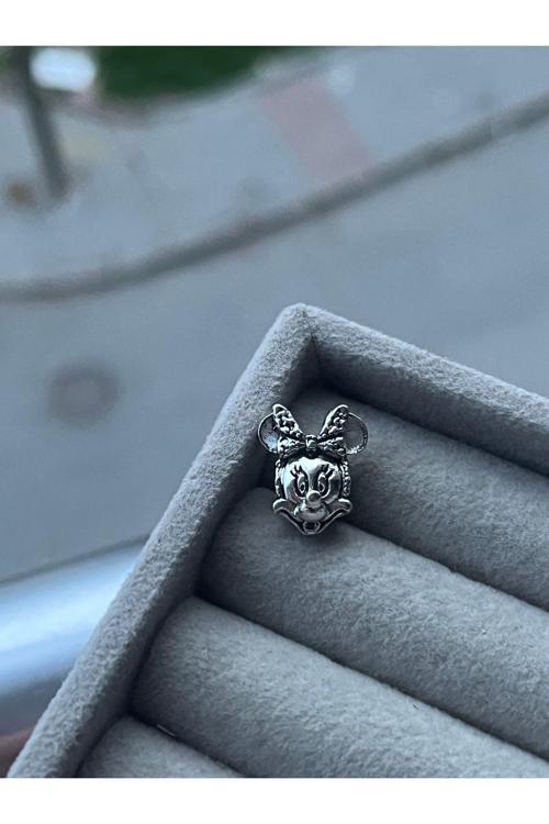 Minnie Kafa Charm Gri
