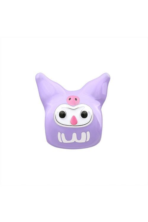 Hello Kitty Ve Kuromi Charmlar Gümüş Kaplama Lila N