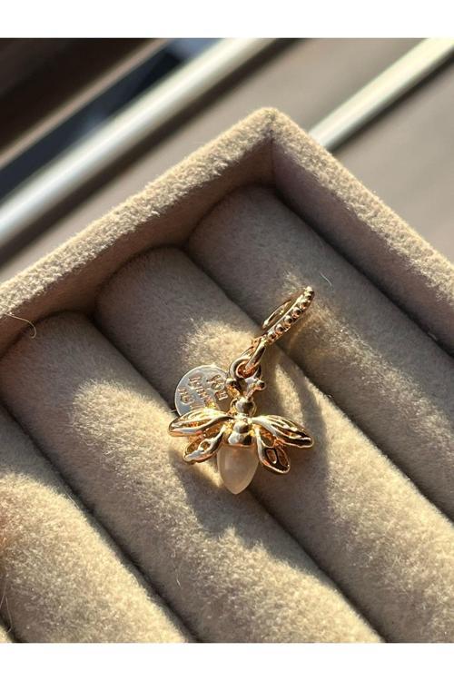 Altın Renk Ateş Böceği Charm Gold Altın #1