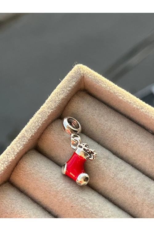 Yılbaşı Charm Gümüş Kaplama gri #1