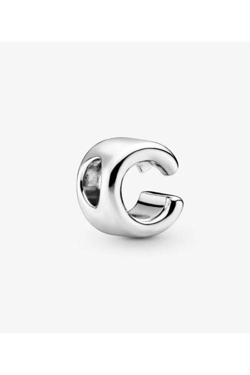Harf Charm ( Diğer Harfler Farklı İlanda) Gümüş Kaplama gri Tek Ebat