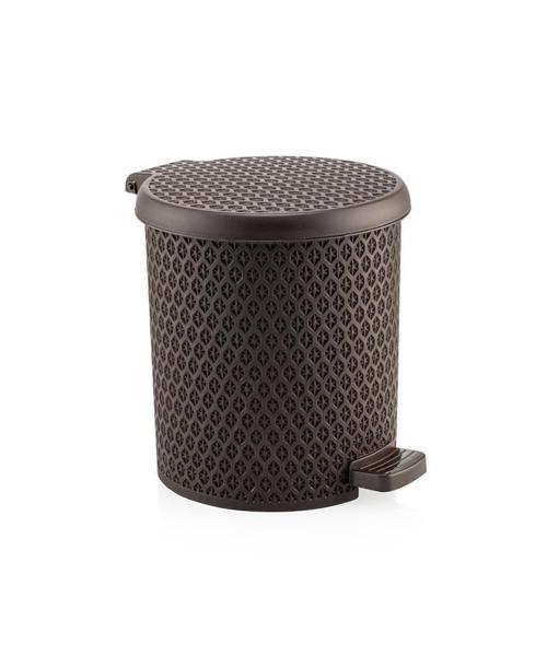 SY-4313 Safir Plastik Pedallı Çöp Kovası 3,5 lt