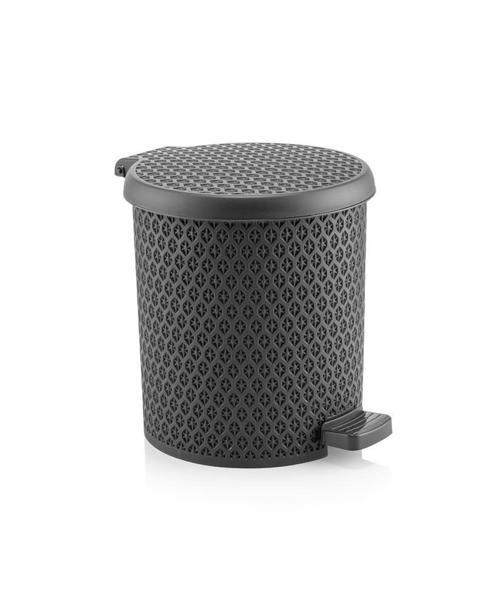 SY-4313 Safir Plastik Pedallı Çöp Kovası 3,5 lt