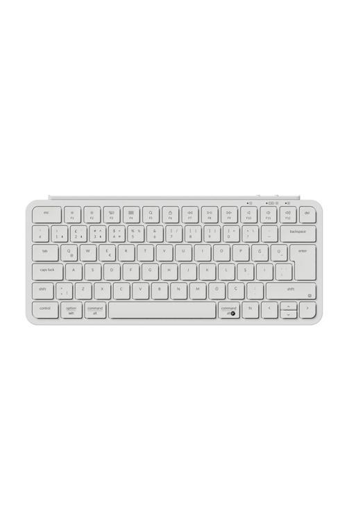 B1 Pro %75 TKL Ultra-Slim 2.4 GHz Türkçe Kablosuz Beyaz  Klavye