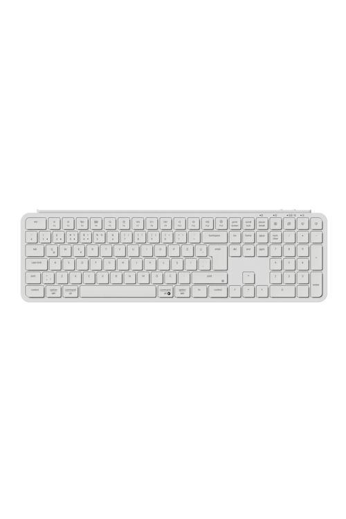 B6 Pro %100 Full Size Ultra-Slim 2.4 GHz Türkçe Kablosuz Beyaz Klavye